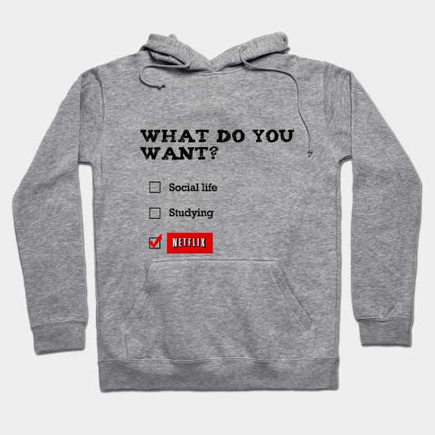 what do you want? Hoodie by puglove